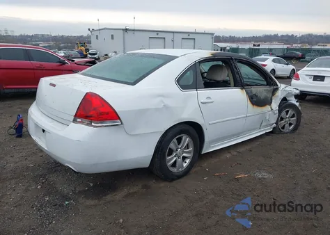 2012 Chevrolet Impala Ls z USA, uszkodzony, nr VIN 2G1WF5E38C1292846